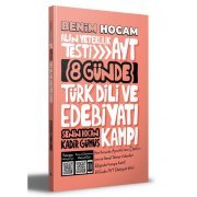 Benim Hocam Yayınları 2022 AYT 8 Günde Türk Dili ve Edebiyatı Kampı