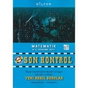 Bilfen Yayınları 8. Sınıf Matematik Son Kontrol 8 li Deneme Seti