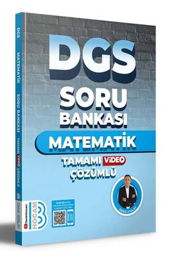 Benim Hocam Yayınları 2024 DGS Matematik Tamamı Çözümlü Soru Bankası