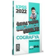 HocaWebde Yayınları 2022 KPSS Coğrafya ÖSYM Tarzı Seçmece Sorular Tamamı Çözümlü Soru Bankası
