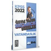 HocaWebde Yayınları 2022 KPSS Vatandaşlık ÖSYM Tarzı Seçmece Sorular Tamamı Çözümlü Soru Bankası
