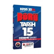 Yediiklim Yayınları 2024 KPSS Genel Kültür Börü Tarih Tamamı Çözümlü 15 Deneme