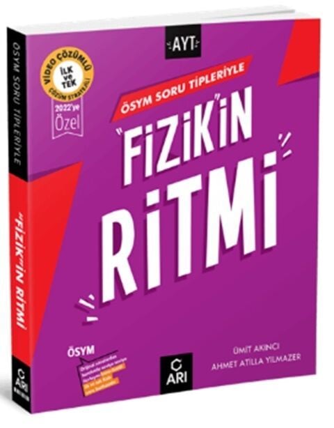 Arı Yayıncılık AYT ÖSYM Soru Tipleriyle Fiziğin Ritmi