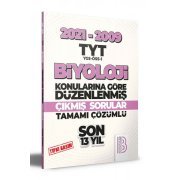 Benim Hocam Yayınları 2009-2021 TYT Biyoloji Son 13 Yıl Tıpkı Basım Konularına Göre Düzenlenmiş Tamamı Çözümlü Çıkmış Sorular