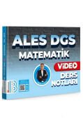 Benim Hocam Yayınları 2024 ALES DGS Matematik Video Ders Notları (Deniz Atalay)