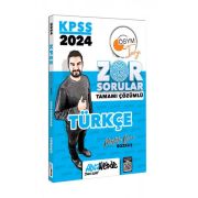HocaWebde Yayınları 2024 KPSS GY Türkçe Tamamı Çözümlü Zor Sorular