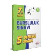 Editör Yayınları 7.Sınıf Bursluluk Sınavı Çözümlü 5 Deneme