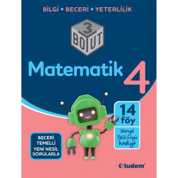 Tudem Yayınları 4. Sınıf Matematik 3 Boyut