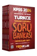 Yediiklim Yayınları 2024 KPSS Ortaöğretim - Önlisans GK-GY Tamamı Çözümlü Modüler Soru Bankası Seti