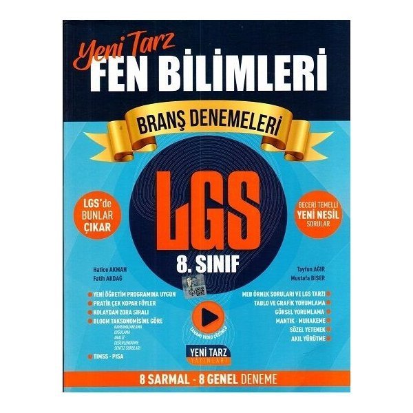 Yeni Tarz 8. Sınıf LGS Fen Bilimleri Branş Denemeleri