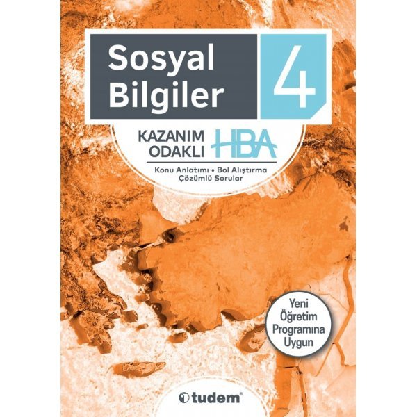 Tudem Yayınları 4. Sınıf Sosyal Bilgiler Kazanım Odaklı HBA