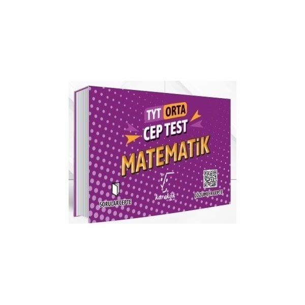 Karekök Yayınları TYT Matematik Orta Cep Test