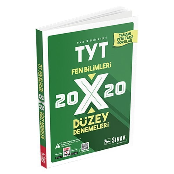 Sınav Yayınları TYT Fen Bilimleri 20x20 Düzey Denemeleri