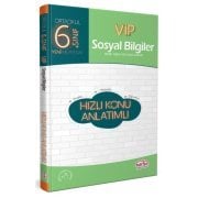 Editör Yayınları 6. Sınıf VIP Sosyal Bilgiler Hızlı Konu Anlatımlı