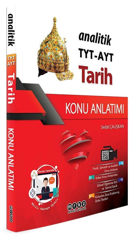 Merkez Yayınları TYT AYT Tarih Analitik Konu Anlatımlı