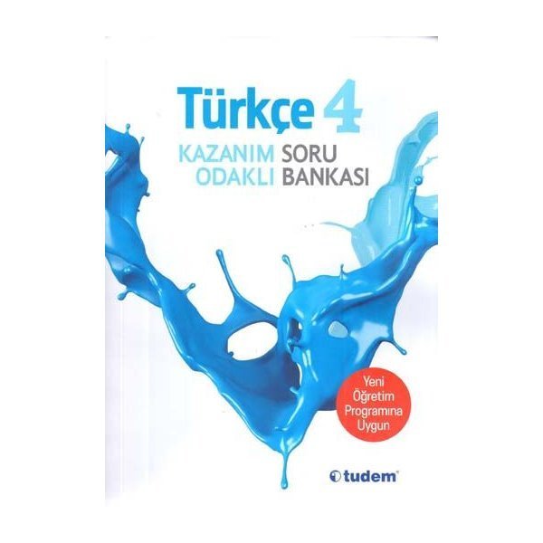 Tudem Yayınları 4. Sınıf Türkçe Kazanım Odaklı Soru Bankası