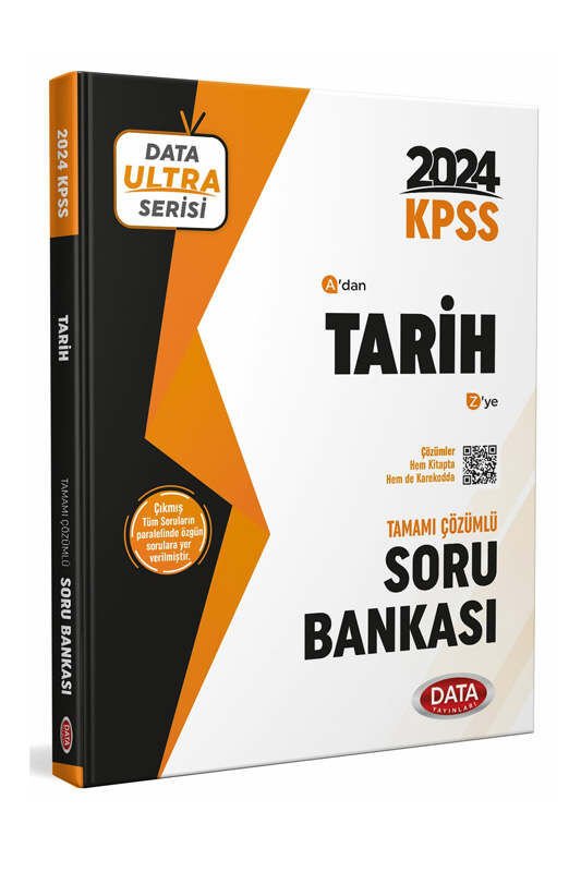 Data Yayınları 2024 KPSS Ultra Serisi Tarih Soru Bankası