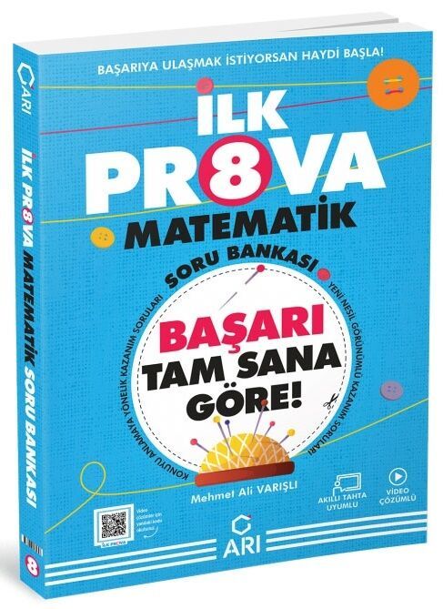 Arı Yayıncılık 8. Sınıf İlk Prova Matematik Soru Bankası