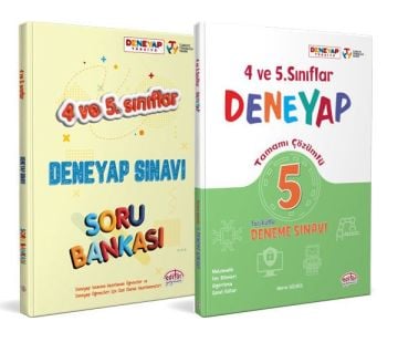 4-5. Sınıf Deneyap Soru Bankası + 5 Deneme Sınavı