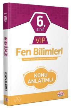 6. Sınıf VIP Fen Bilimleri Konu Anlatımlı