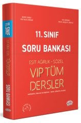 11. Sınıf VIP Tüm Dersler (Eşit Ağırlık-Sözel) Soru Bankası Kırmızı Kitap