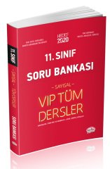 11. Sınıf VIP Tüm Dersler (Sayısal) Soru Bankası Kırmızı Kitap