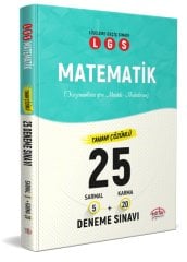 LGS Matematik (5 Sarmal + 20 Karma ) 25 Deneme Sınavı