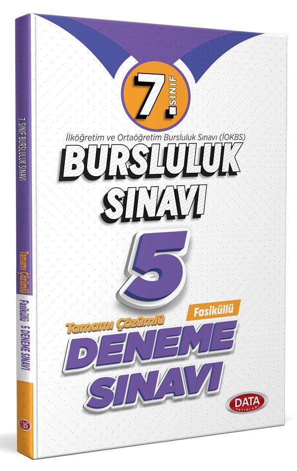 7. Sınıf Bursluluk Tamamı Çözümlü 5 Deneme Sınavı