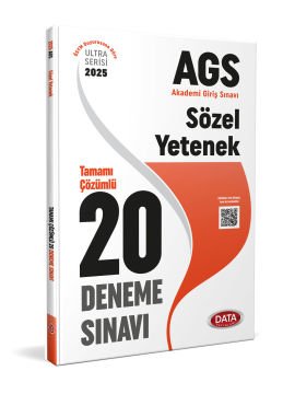 2025 AGS Sözel Yetenek Tamamı Çözümlü 20 Deneme Sınavı