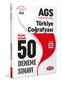 2025 AGS Türkiye Coğrafyası Tamamı Çözümlü 50 Deneme Sınavı