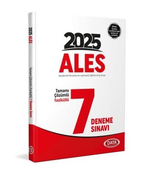 ALES Tamamı Çözümlü 7 Deneme Sınavı