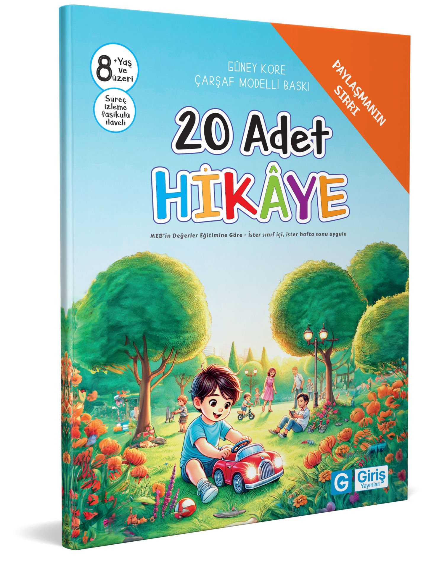 8+ Yaş ve Üzeri 20 Adet Hikâye