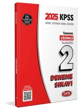 2025 KPSS Genel Yetenek Genel Kültür Tamamı Çözümlü 2 Fasikül Deneme Sınavı