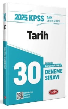 2025 KPSS Ultra Serisi Tarih 30 Deneme Sınavı