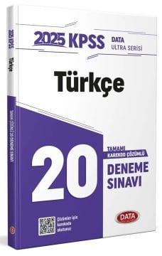 2025 KPSS Ultra Serisi Türkçe 20 Deneme Sınavı