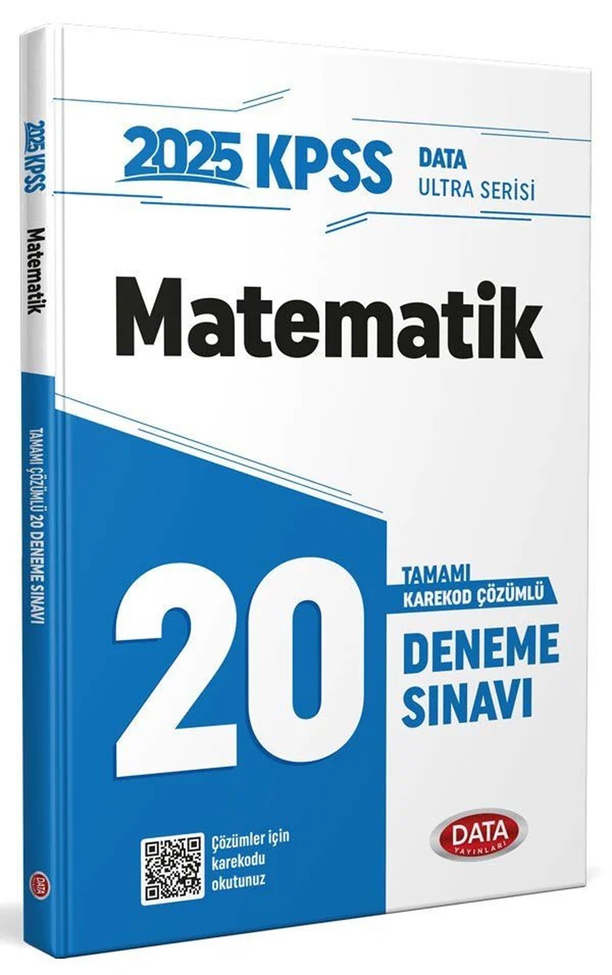 2025 KPSS Ultra Serisi Matematik 20 Deneme Sınavı