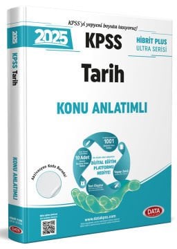 2025 KPSS Hibrit Plus Ultra Serisi Tarih Konu Anlatımlı + Dijital Eğitim Platformu Hediye