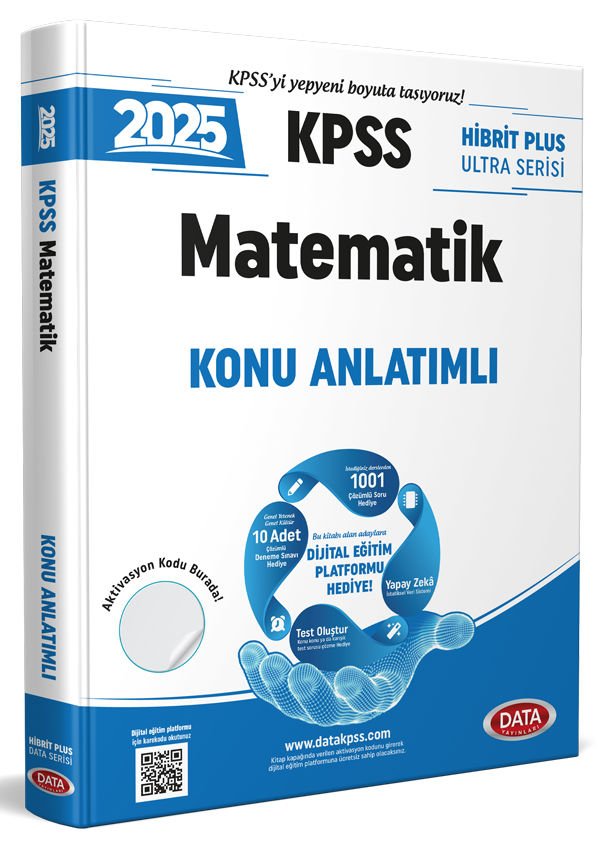 2025 KPSS Hibrit Plus Ultra Serisi Matematik Konu Anlatımlı + Dijital Eğitim Platformu Hediye