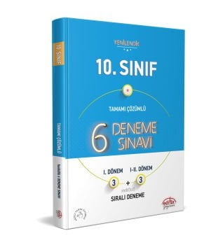 10. Sınıf (3+3) Fasiküllü Tamamı Çözümlü 6 Deneme Sınavı