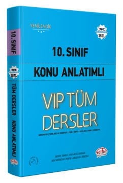 10. Sınıf VIP Tüm Dersler Konu Anlatımlı