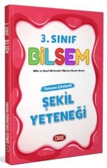 3. Sınıf Bilsem Tamamı Çözümlü Şekil Yeteneği - Data Yayınları