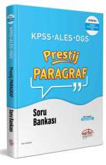 KPSS-ALES-DGS Prestij Paragraf Soru Bankası