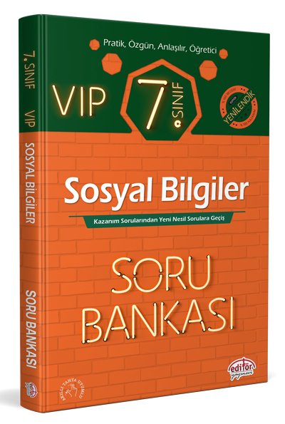 7. Sınıf VIP Sosyal Bilgiler Soru Bankası