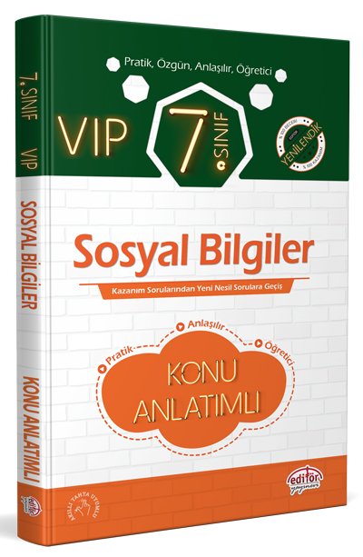 7. Sınıf VIP Sosyal Bilgiler Konu Anlatımı
