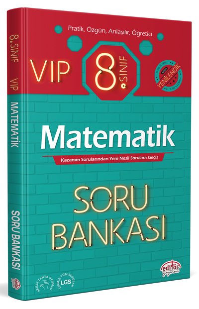 8. Sınıf VIP Matematik Soru Bankası