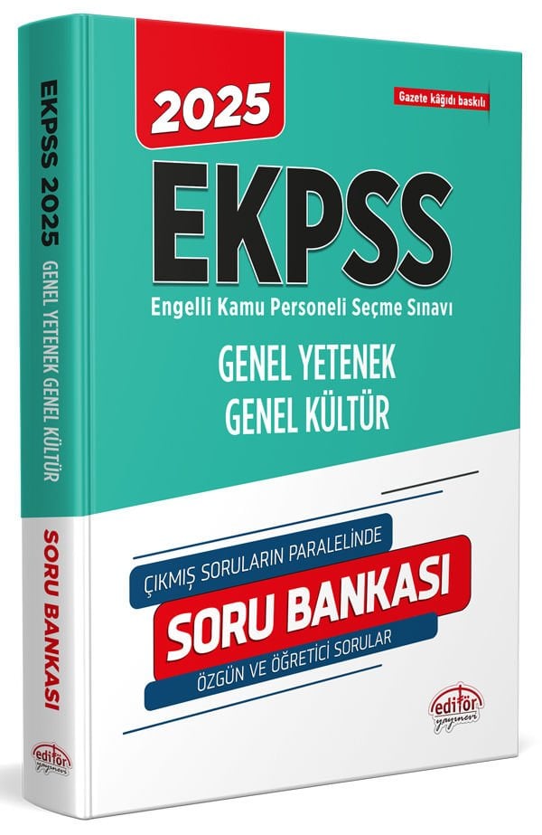 2025 EKPSS Tek Kitap Soru Bankası