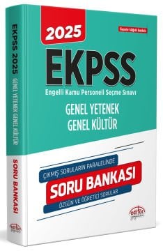 2025 EKPSS Tek Kitap Soru Bankası