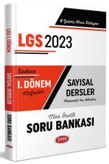 2023 LGS 1. Dönem Sayısal Soru Bankası - Data Yayınları