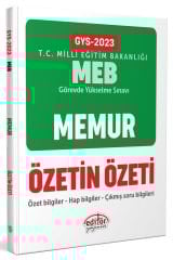 Milli Eğitim Bakanlığı Memur GYS Özetin Özeti