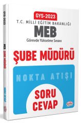 Milli Eğitim Bakanlığı Şube Müdürü GYS Soru-Cevap